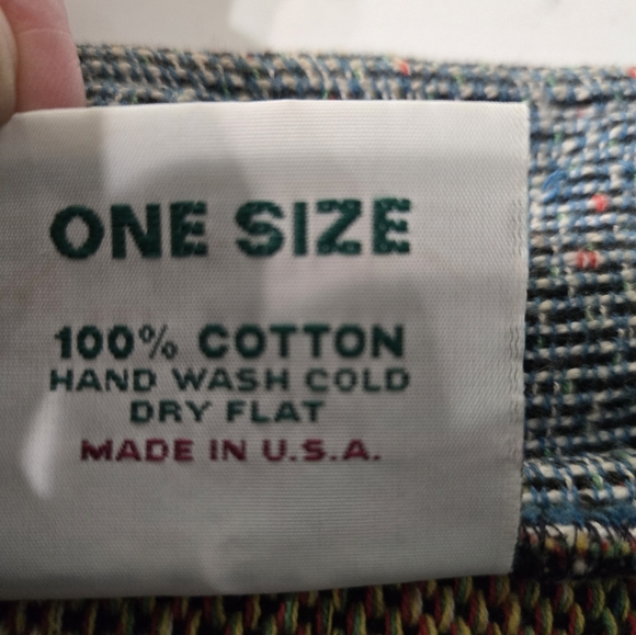 Vintage Sugar Street Weavers Hot Air Balloon Woven Tapestry Jacket size OSFM - Picture 5 of 10